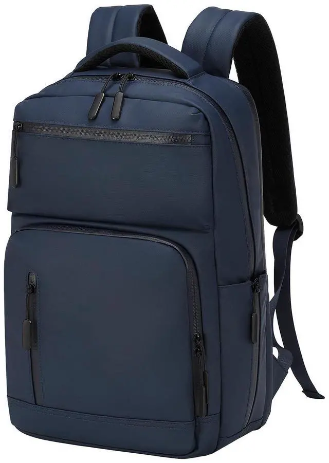 Main image of SUIKIHUM Waterproof Laptop Backpack for Men & Women, Flight Approved Anti-Theft Daypack with 15.6-inch Laptop Sleeve (Blue)