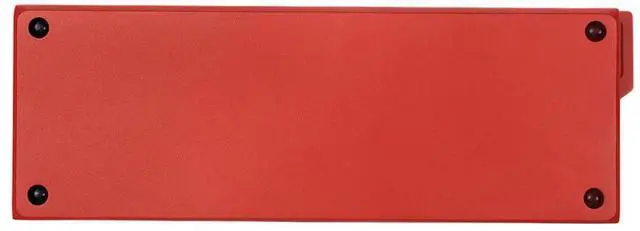 Alt view image 2 of 5 - Sumgsn H60 Aluminum Keyboard Case 60% Red Customize Keyboard Housing Fit for wooting Keyboards Rakka 61/64 Mechanical Keyboard