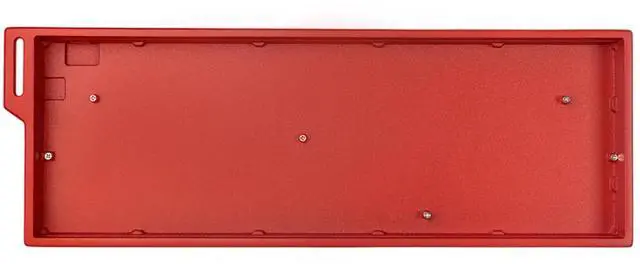 Main image of Sumgsn H60 Aluminum Keyboard Case 60% Red Customize Keyboard Housing Fit for wooting Keyboards Rakka 61/64 Mechanical Keyboard