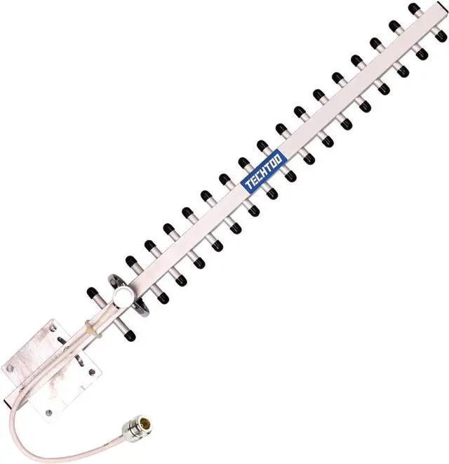Main image of TECHTOO WiFi Antenna 2.4GHz 18dBi High Gain Yagi Directional Antenna Booster with N Female Connector for Network Router/Reapter/USB Adapter/Extension Network PCI Card/Security Camera