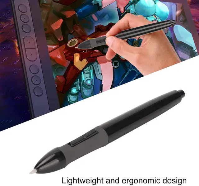 Alt view image 4 of 5 - Pen, for Huion GT-191 GT-221 PRO GT-156HD V2 GT-220 V2, Ergonomic High Sensitivity Digital Pencil, 8192 Level Pressure