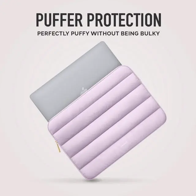 Alt view image 2 of 5 - VANDEL The Original Puffy Laptop Sleeve Case, 13-14 inch Laptop Sleeve Bag, Laptop Case 13.3 Inch, Compatible with MacBook Air/Pro 13 / Pro 14, iPad Pro 12.9, HP Dell ASUS, Computer Bag Cover