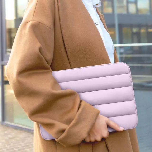 Alt view image 5 of 5 - VANDEL The Original Puffy Laptop Sleeve Case, 13-14 inch Laptop Sleeve Bag, Laptop Case 13.3 Inch, Compatible with MacBook Air/Pro 13 / Pro 14, iPad Pro 12.9, HP Dell ASUS, Computer Bag Cover