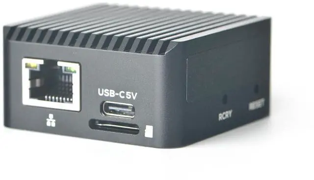 Alt view image 3 of 5 - NanoPi Zero2 Mini WiFi Router, Portable Fast GigE Computer, 1GB/2GB LPDDR4X RAM Rockchip RK3528A SoC, 4K H265/H264 Decoder, Gigabit Ethernet Port for IoT Smart Gateway (1GB with M.2 WiFi Module)