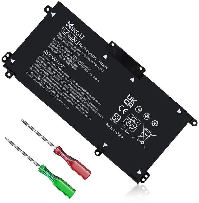 Alt view image 2 of 5 - XINGLT LK03XL L09281-855 916814-855 L08855-856 Replacement Battery for HP Envy X360 Convertible with Replacement Tools