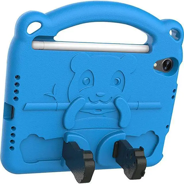 Main image of Sahara - Teddy Bear KidProof Case for iPad Mini (A17 Pro) and iPad Mini (6th Generation 2021), Blue, (TB00059)