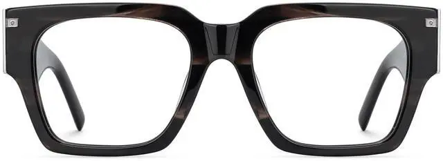 Main image of Zeelool Retro Square Blue Light Blocking Glasses for Men Computer glasses Dedee ZJGX535555-04 Tortoise