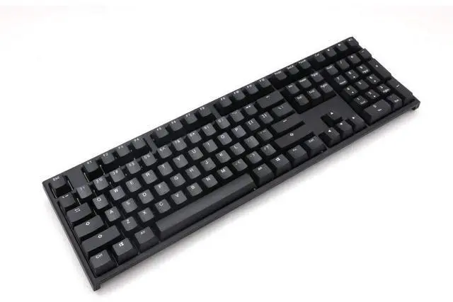 Alt view image 2 of 4 - Ducky One 2 Phantom Black 100% Mechanical Keyboard: Cherry Brown Switches, High-Density PBT Doubleshot Keycaps, Non-backlit, US, Phantom Black