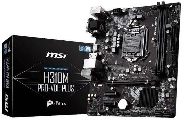 Main image of MSI VDH Plus Intel H310 Micro ATX DDR4-SDRAM Motherboard