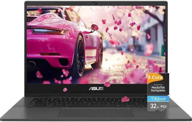 Main image of ASUS Chromebook Laptop 14inch FHD IPS Display - 8Core MediaTek Kompanio 520 - Google Chromebook School Student - Long Battery Life - WiFi 6 - USB C - Ultralight - 2024 (4GB RAM | 96GB Storage)