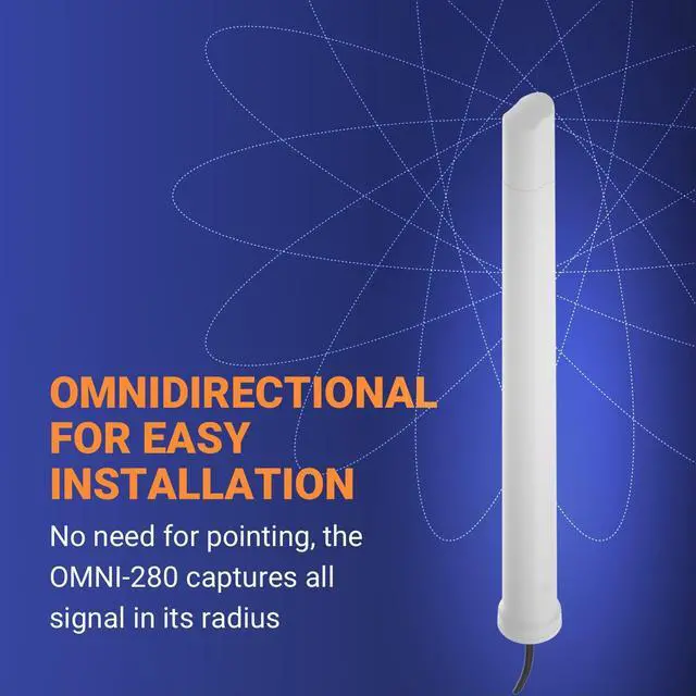 Alt view image 3 of 5 - Poynting OMNI-600 Wideband Omni-Directional Antenna | 2x2 Mimo | 5G Ready | 4G LTE | 617-3800 MHz | 6.2 dBi