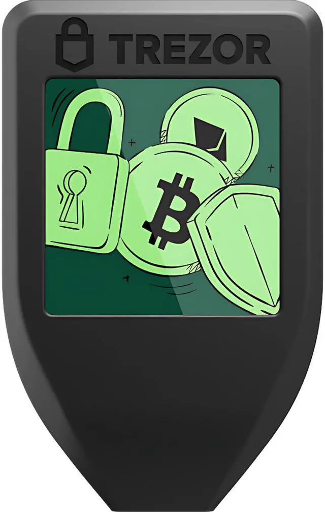 Main image of Trezor Model T - Crypto Hardware Wallet with LCD Touchscreen, Protecting Bitcoin & 1000's of Coins with Maximum Security