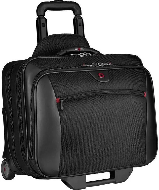 Alt view image 4 of 5 - Wenger Patriot Rolling Case Blk Up To 17IN Laptop with notebook Case (WA-7953-02F00)