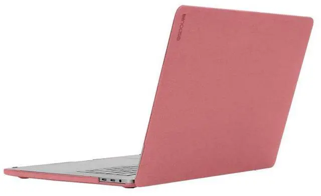Alt view image 2 of 5 - Incase Textured Hardshell NanoSuede - MacBook Pro 13 inch Case - 2020, 2019, 2018, 2017, 2016, M1 - MacBook Case, Laptop Cover, Protective Hard Shell, Scratch Resistant, Lightweight - Dark Pink