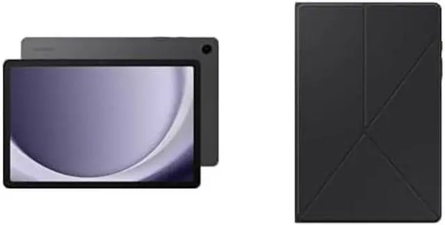 Alt view image 3 of 3 - SAMSUNG Galaxy Tab A9+ 64GB 10.9'' Android Tablet + Galaxy Tab A9+ Book Cover (Black), Upgraded Chipset, Multi Window Display, Slim, Light, Durable Design, Graphite with Accessories