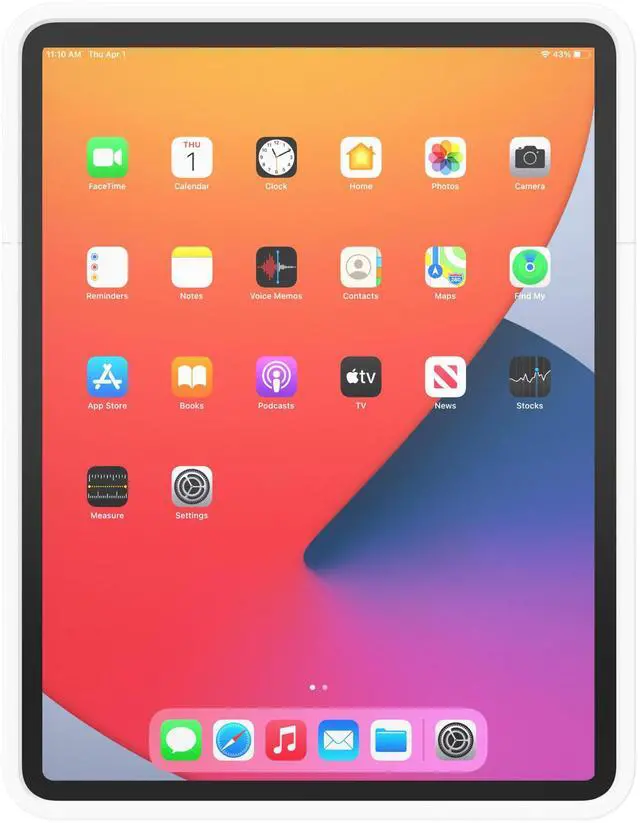 Alt view image 2 of 5 - IPORT Connect PRO Complete BaseStation System - Includes iPad Pro 12.9 case Compatible with 6th, 5th Generation iPads + BaseStation (White)