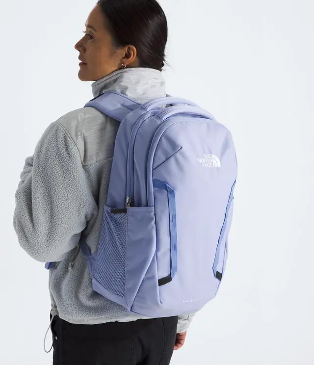 Alt view image 2 of 5 - THE NORTH FACE Women's Vault Everyday Laptop Backpack - PFAS Free, Purple Mint/Virtual Blue, One Size