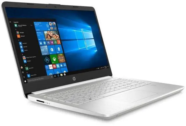 Alt view image 2 of 4 - HP 2022 14-inch Full HD Laptop, 11th Gen Intel Core i3-1125G4 Processor, 4GB DDR4 RAM, 128GB SSD, Bluetooth, Wi-Fi, HDMI, Windows 10 Home, Silver, W/MD Accessories