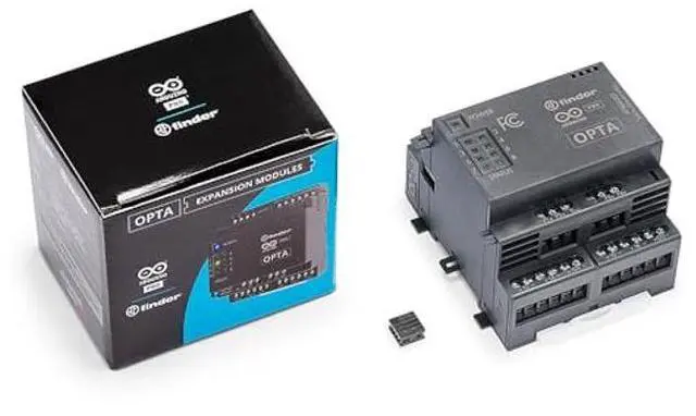 Alt view image 4 of 5 - Arduino Pro Opta EXT A0602 [AFX00007] - Analog Expansion Module for Micro PLC | 6 Programmable Inputs, 2 Outputs, 4 PWM Channels | IoT & Automation Ready | Arduino Cloud & PLC IDE Compatible