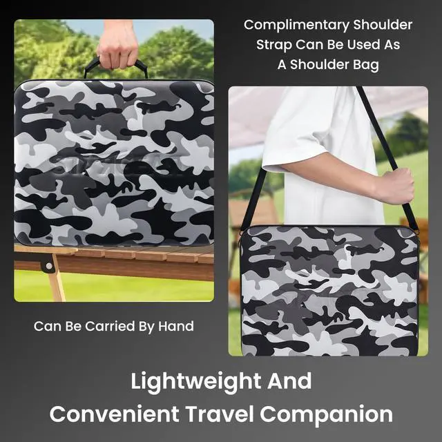 Alt view image 3 of 5 - Klutchtech for Starlink Mini Case, Travel Bag Hard Case Waterproof for Starlink Mini Accessories Easy to Carry