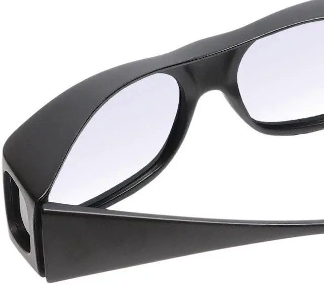 Alt view image 4 of 5 - Medspex Fl013 Photochromic Transition Glasses Black/Violet Therapeutic Color Therapy Blue Light Sensitivity Chromotherapy