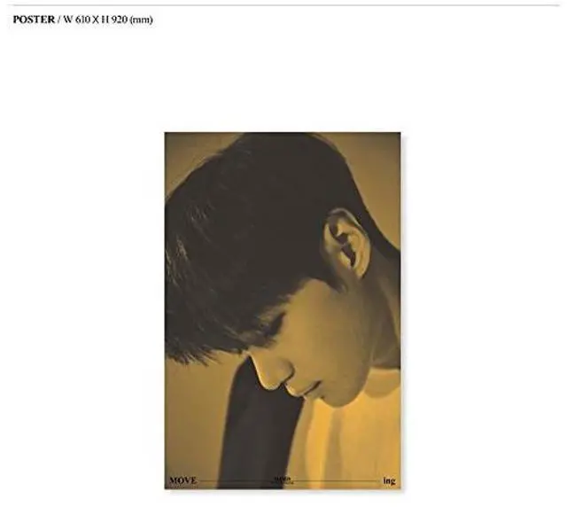 Alt view image 5 of 5 - Taemin Shinee - Move-ing (Vol.2 Repackage) CD+Booklet+Folded Poster+Free Gift