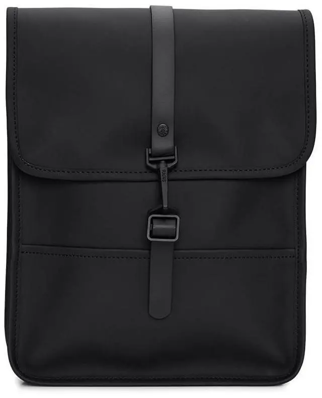 Main image of RAINS Backpack Micro - Waterproof Backpack for Men and Women - Laptop Bag for Work or Travel Black