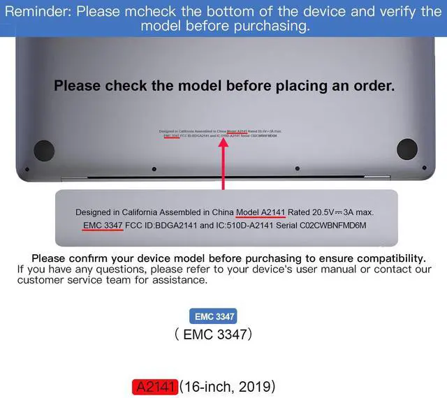 Alt view image 2 of 5 - Seven Puppy Replacement 16" for Pro Retina A2141 2019 LCD Full Screen Display Assembly EMC 3347 661-14200 (Speace Gray)