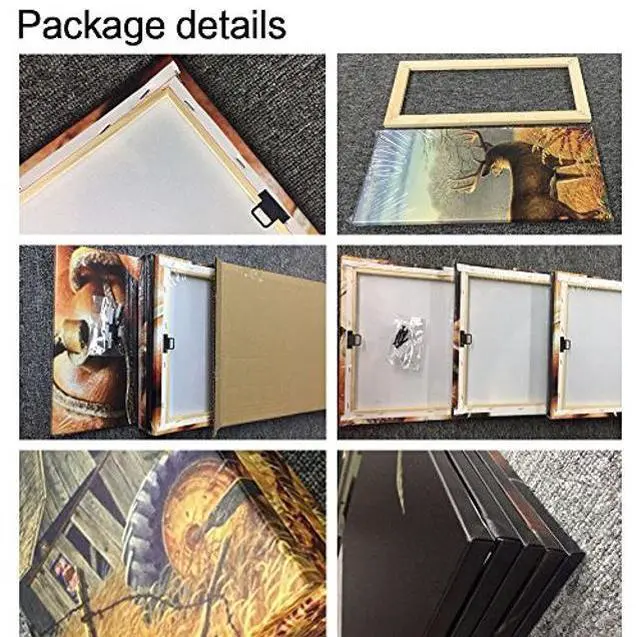 Alt view image 5 of 5 - Canvas Wall Art Computer Processors CPU Wall Art for Living Room 3 Piece GPU Card with Circuit and Colorful Lights Modern Wall Decor Contemporary Art Print on Canvas Framed Ready to Hang (40"Wx60"H)