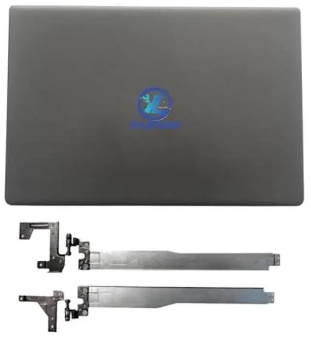 Alt view image 2 of 4 - 08XVW9 8XVW9 0GCK6R GCK6R Replacement Laptop LCD Back Cover Top Case Rear Lid with Hinges and Front Bezel Frame for Dell Latitude 3510 E3510 Black
