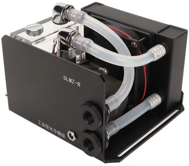Main image of CPU Water Cooler Pump, 600L H PC Water Cooling Integrated Mute, Aluminum Heat Exchanger Liquid Cooling Radiator Heat Sink with Fans for CPU PC Water Cool System