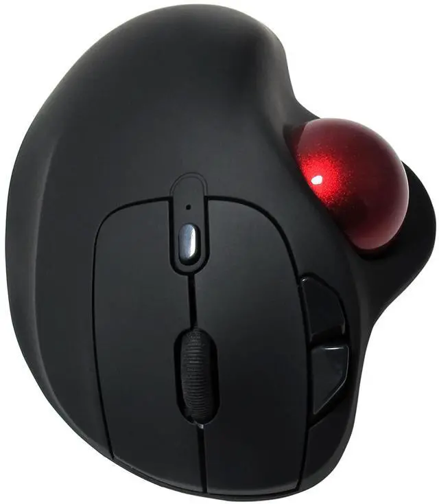 Alt view image 2 of 5 - MOJO Multi Mode Rechargeable Silent Trackball Mouse (Bluetooth + Wireless)