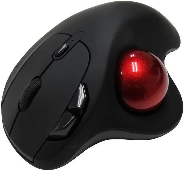 Alt view image 3 of 5 - MOJO Multi Mode Rechargeable Silent Trackball Mouse (Bluetooth + Wireless)