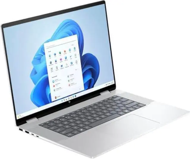 Alt view image 3 of 5 - HP Envy x360 2-in-1 16 2024 Laptop 16" WUXGA IPS Touchscreen 12-Core Intel Ultra 7 155U 16GB LPDDR5 1TB SSD Intel Iris Xe Graphics Thunderbolt 4 Wi-Fi 6E Backlit Keyboard Win10 Home w/ONT 32GB USB