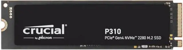 Main image of Crucial P310 1TB 2280 PCIe Gen4 3D NAND NVMe M.2 SSD - Up to 7,100 MB/s - Shift up to Gen4, with Acronis Offer, Internal Solid State Drive (PC) - CT1000P310SSD801