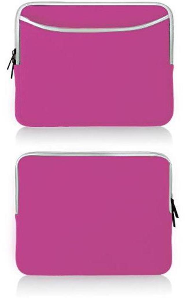 Alt view image 2 of 5 - BoxWave Case Compatible with Leapfrog LeapPad Academy - SoftSuit with Pocket, Soft Pouch Neoprene Cover Sleeve Zipper Pocket - Flamingo Pink