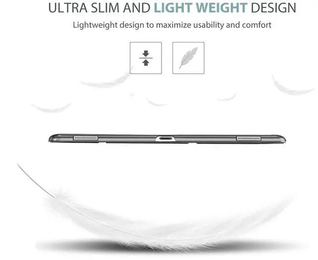 Alt view image 3 of 5 - ProCase Ultra Slim Case Bundle with Matte Screen Protector for iPad Pro 12.9 Inch 2nd Gen / 1st Gen 2017 2015