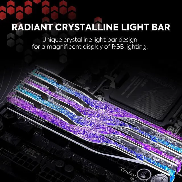 Alt view image 4 of 5 - G.SKILL Trident Z5 Royal Neo Series (AMD Expo) DDR5 RAM 64GB (2X 32GB) 6000MT/s CL26-36-36-96 1.45V Desktop Computer Memory U-DIMM - Silver (F5-6000J2636H32GX2-TR5NS)