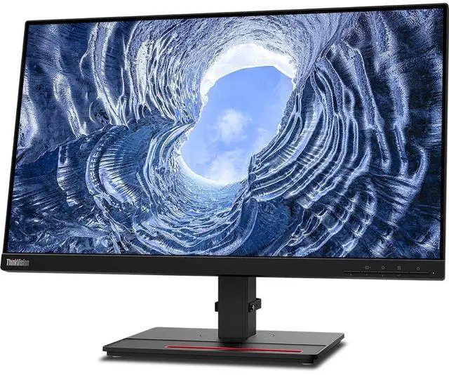 Alt view image 2 of 5 - Lenovo ThinkVision T24i-2L 23.8" 60Hz LCD Monitor Raven Black - 1920 x 1080 Full HD Display @ 60Hz - in-Plane Switching (IPS) Technology - 250 Nit Brightness - HDMI & DisplayPort Connectors -
