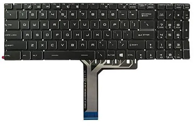 Main image of Abakoo New Keyboard with Backlit Compatible with MSI GS60 GS63 GS63VR GS70 GS72 GT62 GT62VR GT72 GT73VR GE62 GE62VR GE63 GE72 GE73 GE73VR PE60 PE62 PE70 GL62 GL72 GP62 GP72 WS60 WS70 WS72
