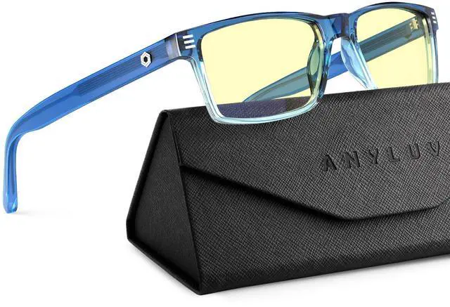 Main image of ANYLUV Blue Light Glasses for Men & Women, Lightweight Stylish Blue Light Blocking Glasses, Eye Strain Relief Eye Protection