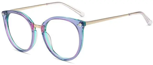 Main image of Firmoo Blue Light Blocking Glasses, Anti Digital Eyestrain Computer Glasses Scratch Round Lightweight Eyewear Frames