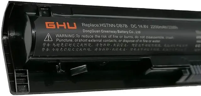 Alt view image 5 of 5 - GHU New 33 Wh 2200 mAh Battery for RI04 RI06XL 805294-001 Battery 805047-851 R104 14.8V Fit HSTNN-DB7B HSTNN-PB6Q HSTNN-Q94C HSTNN-Q95C Compatible with HP Probook 450 455 470 G3