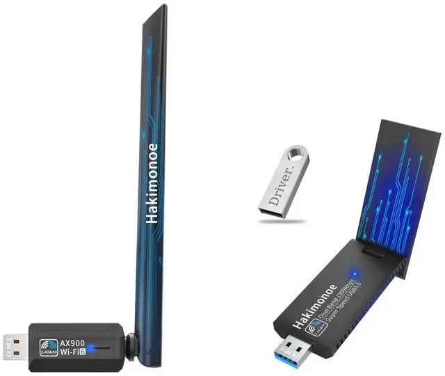 Main image of USB 3.0 Dual Band 2.4G/5GHz WiFi Adapter 1300Mbps with Enhanced Antenna and 900Mbps USB WiFi Adapter (2pcs)