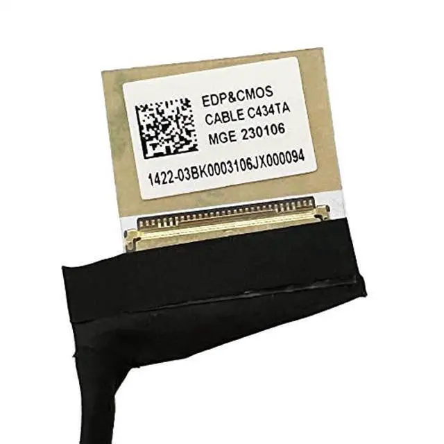 Alt view image 2 of 5 - JINTAI 30PIN LCD EDP CMOS Cable Line Wire Double-Headed Replacement for Asus Chromebook C434TA C434T 1422-03BK000 1414-0CKX000