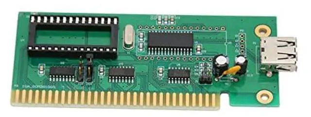 Main image of ISA to USB Card, PCB ISA to USB Adapter Card Supports Hot Swappable U Disk, ISA to USB Adapter Board for Win 3.X for Win 95 98 ME, ISA to USB Card for Industrial Control