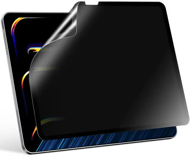 Main image of PYS Privacy Screen Protector for iPad Air 13 Inch M3 2025 & M2 2024, Nano Detachable 30-Degree Privacy Filter, Reusable & Removable, Matte Finish Anti-Glare, Anti-Scratch, Easy Installation