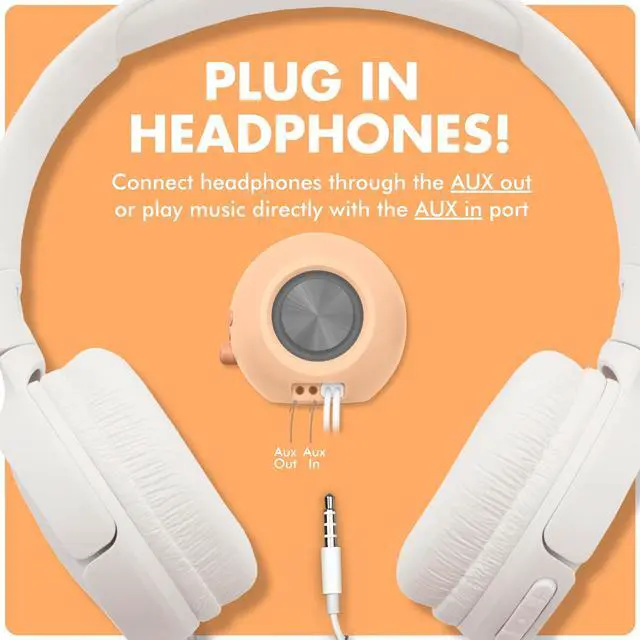 Alt view image 5 of 5 - X9 Performance Brown Computer Speakers for Desktop PC with RGB Lighting, Bluetooth, USB, and AUX - Triple Mode Connection, Dual 2.25" Drivers for Work and Play - Bluetooth PC Speakers