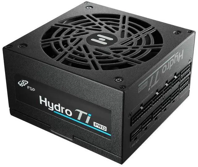 Main image of FSP Hydro Ti PRO 1000W Power Supply, 80 Plus Titanium, ATX3.1/PCIe 5.1, Full Modular (HTI-1000M-GEN5)