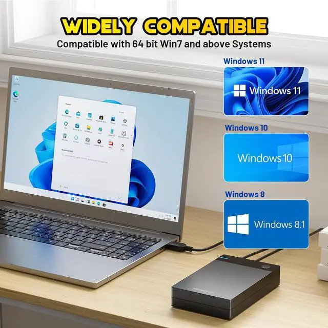 Alt view image 4 of 5 - Kinhank 12T External HDD with 96,000+ Classic Games,Retro Game Hard Drive Include 6000+ 3D Games, USB 3.0, 12tb Portable Game Hard Drive Disk Console for Win 7/8/10/11,Gift for Friend